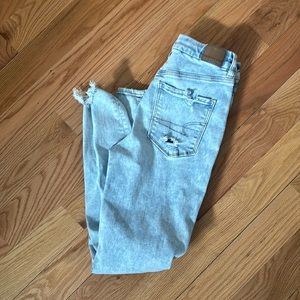 American eagle ripped jeans